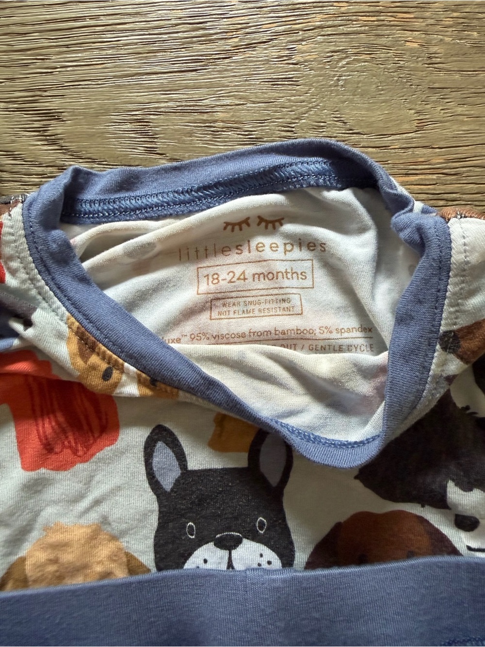 Little Sleepies Puppy Parade pajamas
